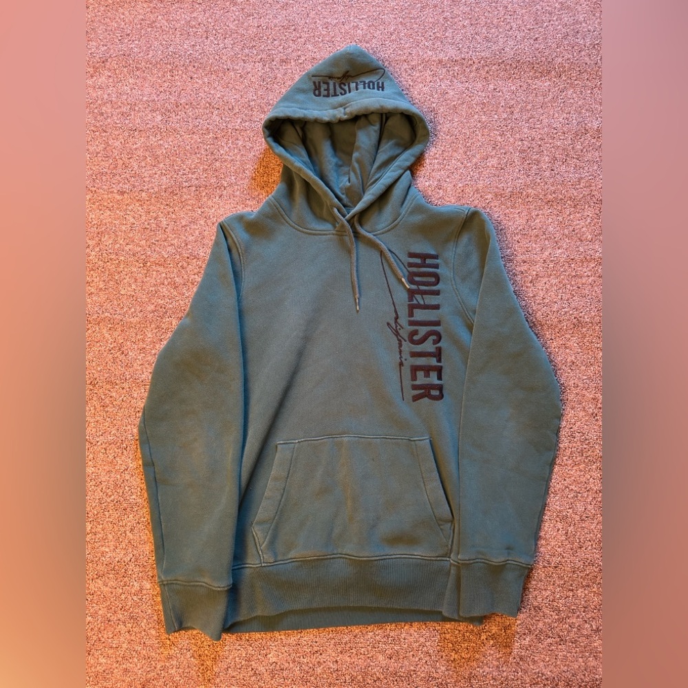 Forest green Hollister hoodie